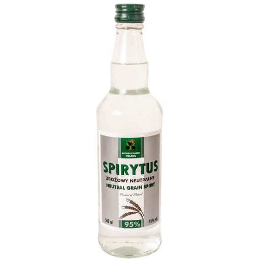 Bottle of Spirit Premium 95% Alcohol 500ml
