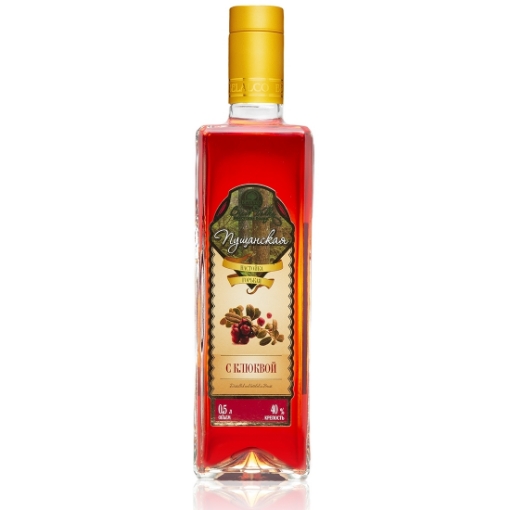 Vodka Cranberry Pushyanskaya 40 Alc 500ml. Euro Liquor Buy alcohol