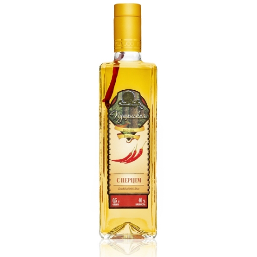 Picture of Vodka Pepper Pushyanskaya 40% Alc 500ml