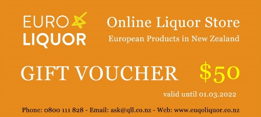 Picture of EURO LIQUOR GIFT VOUCHER $50