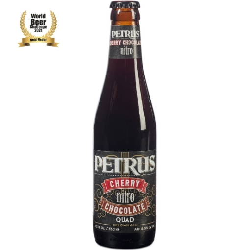 Picture of CLEARANCE-Beer Cherry & Chocolate PETRUS NITRO 8.5% 330ml