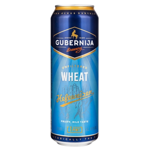 Изображение Пиво Губерния Пшеничное Hefewelzen 4.8% Алк 568мл