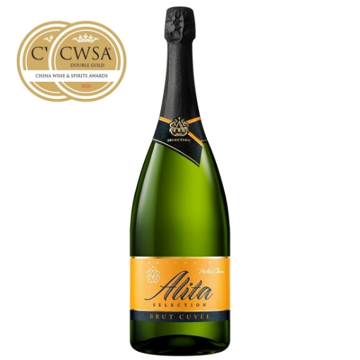 Picture of BIG SIZE Sparkling Wine Alita Brut Cuvee 11% 1.5L