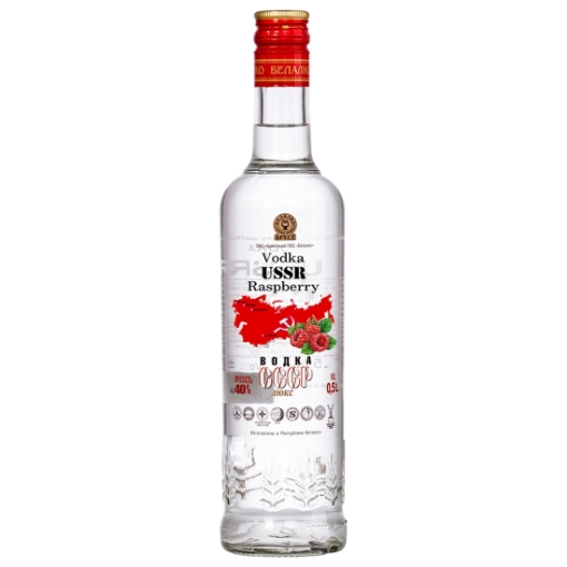 Picture of Raspberry Vodka USSR 40% Alc 500ml
