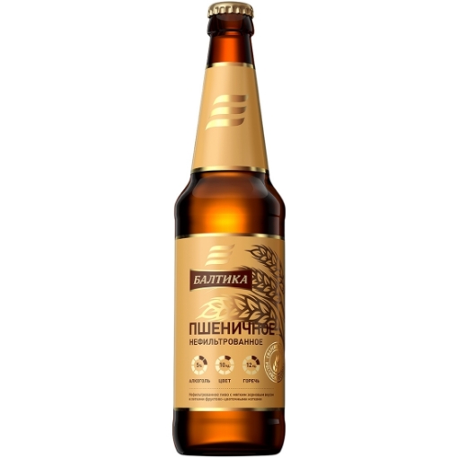 Изображение Пиво Балтика Пшеничное 5% Алк 450мл