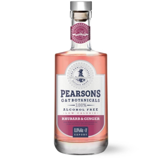 Picture of Alcohol Free Gin Rhubarb & Ginger Pearsons 700ml