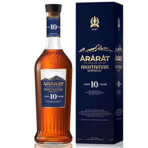 Picture of Brandy Ararat Akhtamar 10 year 40% 500ml