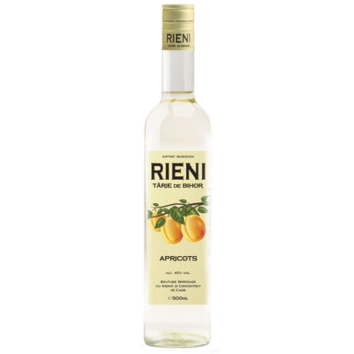 Picture of Vodka Apricot Tarie Bihor Rieni Bottle 40% 500ml