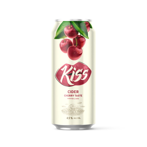 Picture of Kiss Cider Cherry - 4.5% Alc 500ml