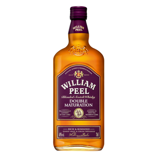 Picture of Blended Scotch Whisky Double Maturation William Peel 40% 700ml