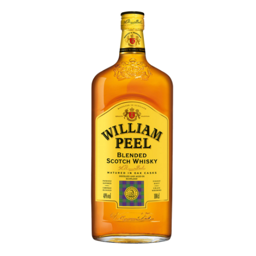 Picture of Blended Scotch Whisky William Peel 40% 1L