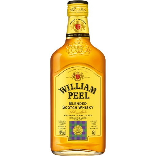 Picture of Blended Scotch Whisky William Peel 40% 350ml