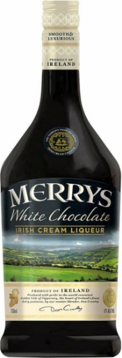 Picture of Liqueur Irish White Choc Cream Merrys 17% Bottle 700ml