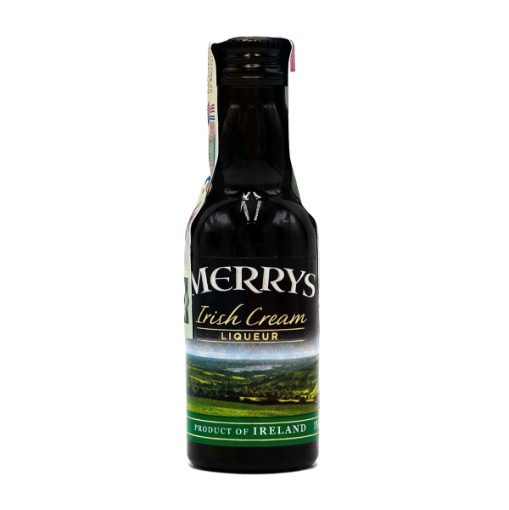 Picture of Liqueur Irish Cream Merrys 17% Bottle 50ml