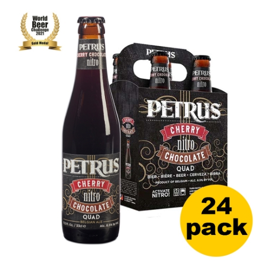 Picture of CLEARANCE - 24-Pack Beer Cherry & Chocolate PETRUS NITRO 8.5% 330ml