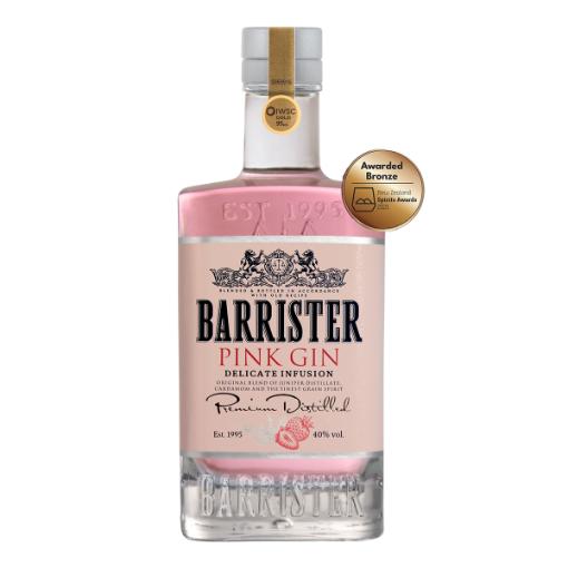 Picture of Barrister Pink Gin 40% 700ml