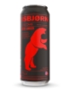  Isbjorn Red Lager Low Carb 500ml can, featuring polar bear branding.