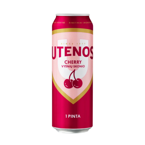Picture of Beer Cherry Kriek Utenos 4.6% Can 568ml