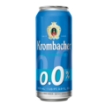 24 x 500ml cans (6 x 4-packs) of Krombacher Pilsner 0% Non-Alcoholic Beer, featuring classic German branding.