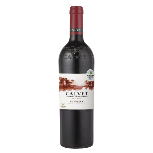 Picture of Wine Red Calvet Les Pins – Bordeaux AOP 12.5% Bottle 750ml