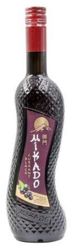Picture of Wine Drink Red Sweet Black Currant Flavor Mikado 6.5% 700ml