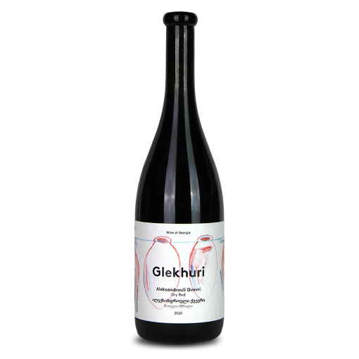 Picture of Wine Red Dry Aleksandrouli Qvevri Glekhuri 13% 750ml