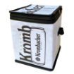 Krombacher Mini Cooler Bag with shoulder strap and classic white and black logo print for chilled drinks.