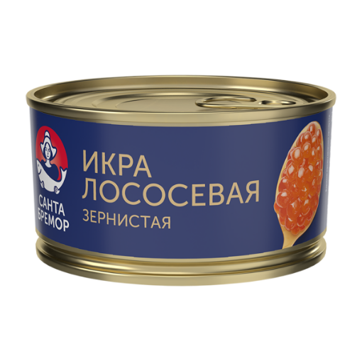 Santa Bremor Salmon Caviar 140g Tin 